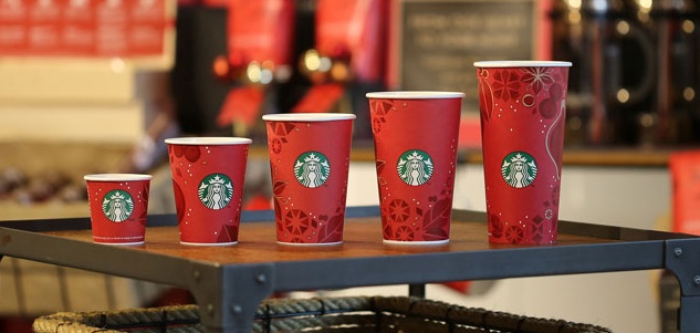 Gradual Evolution of The Starbucks Holiday Cup
